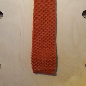 Cotton knit tie
